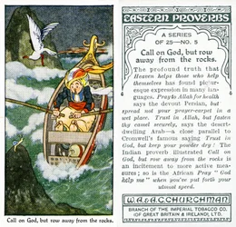 Rufe Gott an, aber rudere weg von den Felsen, 1931